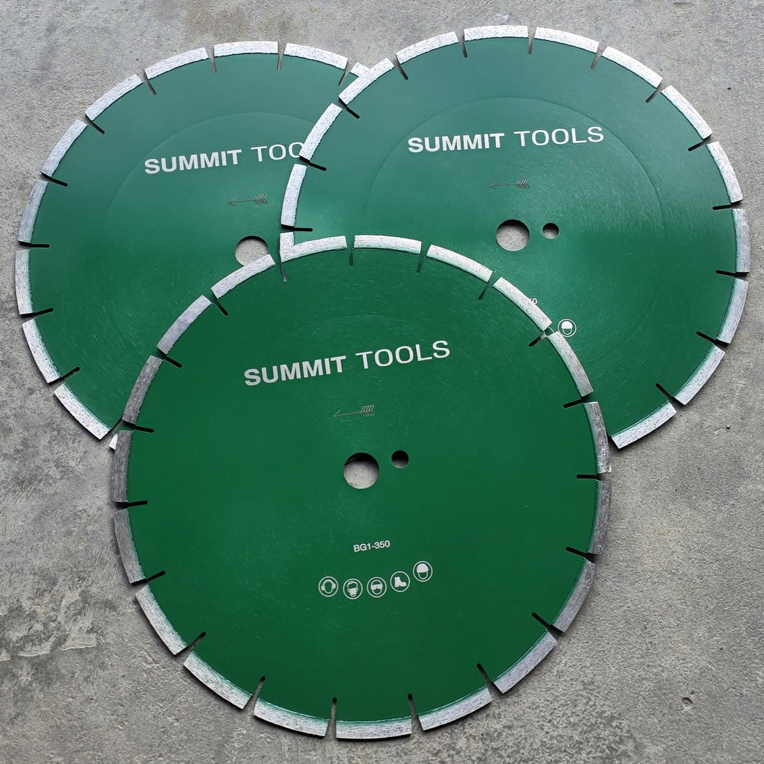 The difference between a silenced diamond blade and conventional blade