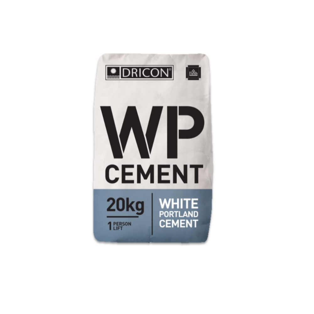 Firth Dricon White Portland Cement Powder